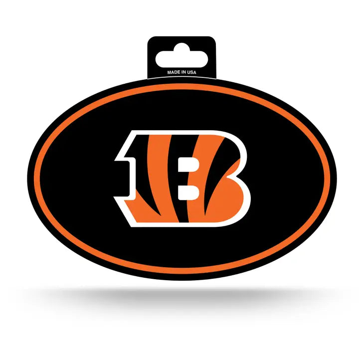 NFL Cincinnati Bengals Full Color Oval Sticker
