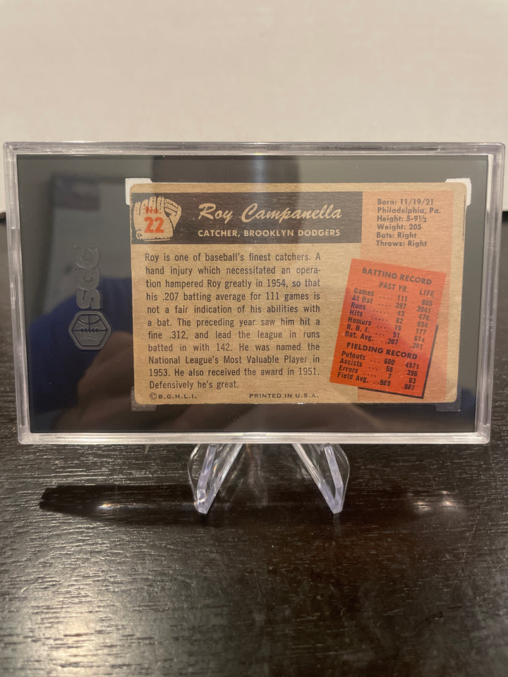 Roy Campanella 1955 Bowman, SGC 2.5