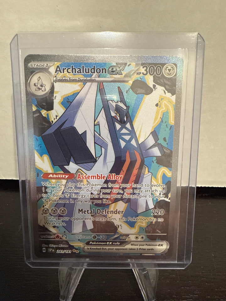 Pokemon TCG 2024 Archaludon EX Surging Sparks Special Illustration Rare, 241/191