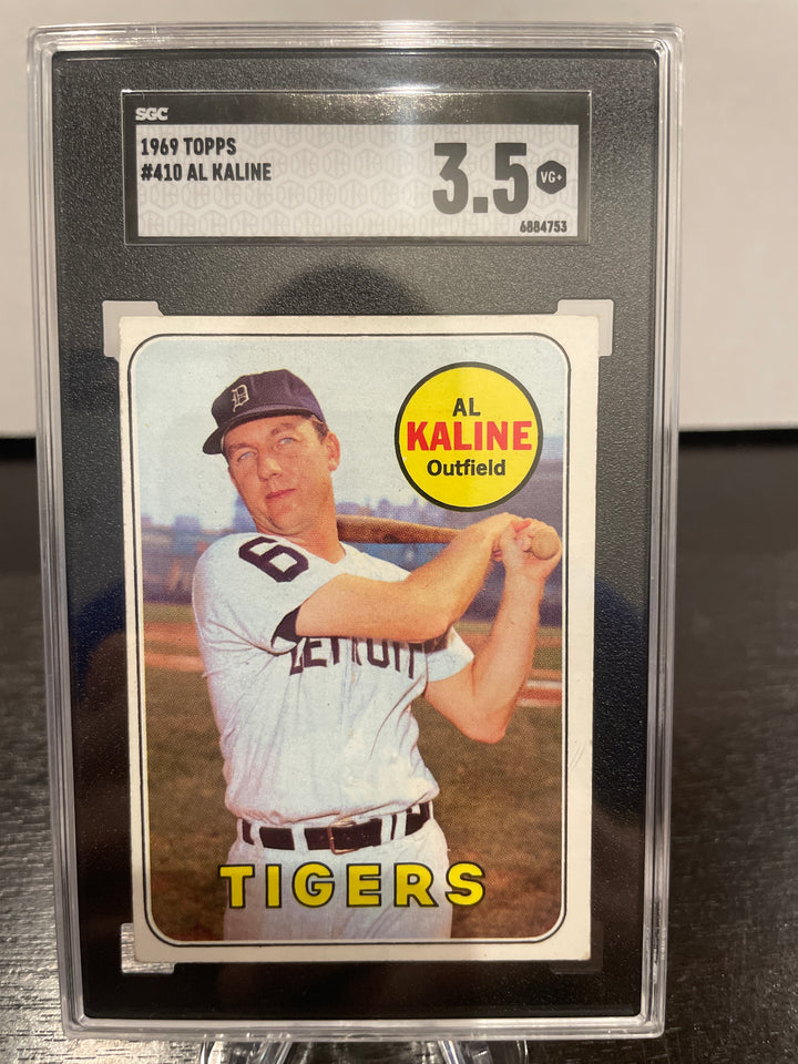 Al Kaline 1969 Topps, SGC 3.5