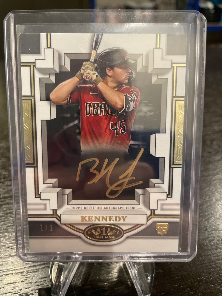 Buddy Kennedy 2023 Topps Tier One Rookie Autograph, 1/1