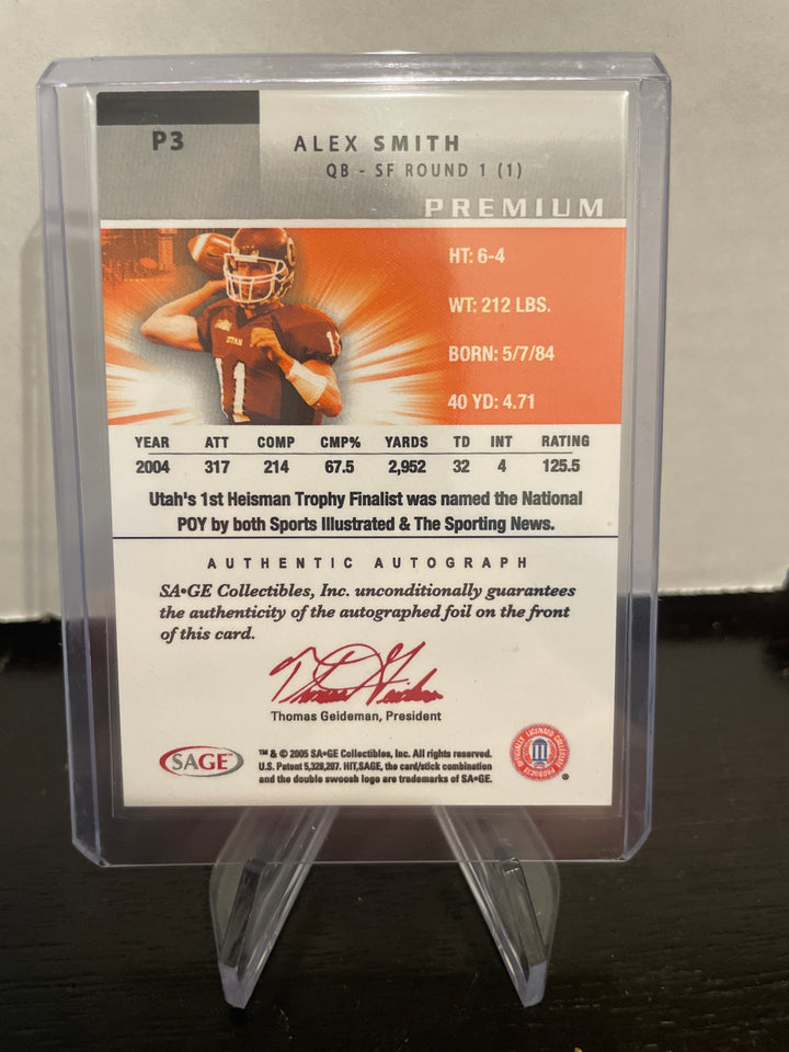 Alex Smith 2005 Sage Premium Auto, 12/25