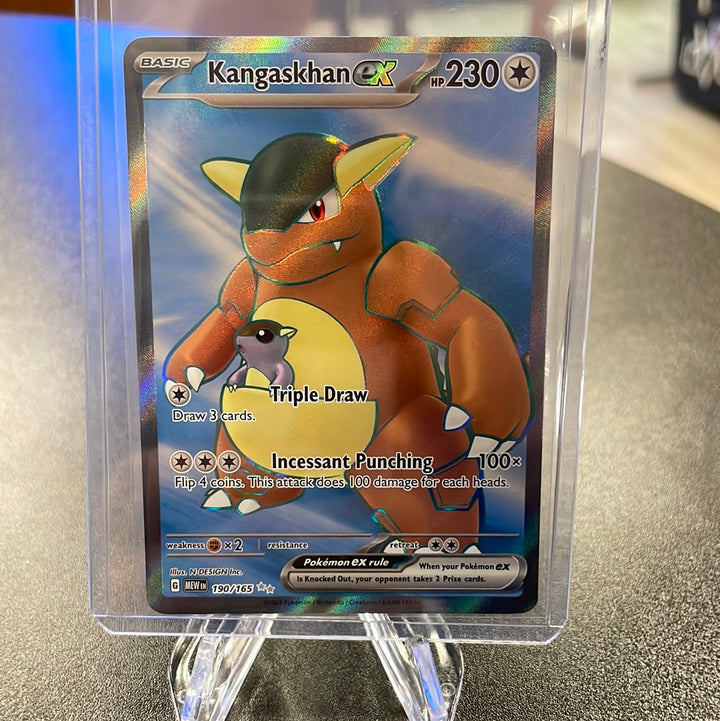 Pokémon TCG 2023 Kangaskhan EX Scarlet & Violet 151, 190/165