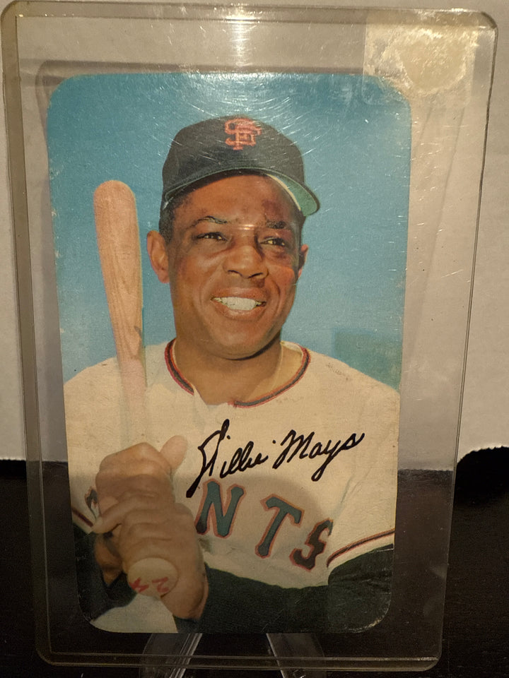 Willie Mays 1970 Topps Super Set Break