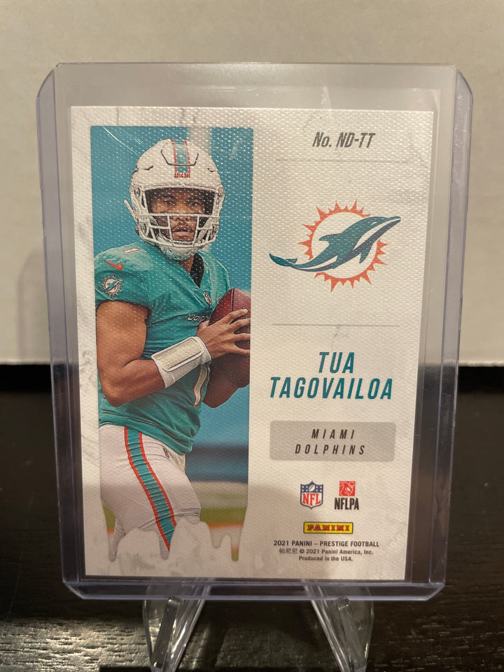 Tua Tagovailoa 2021 Panini Prestige NFL Drip SSP