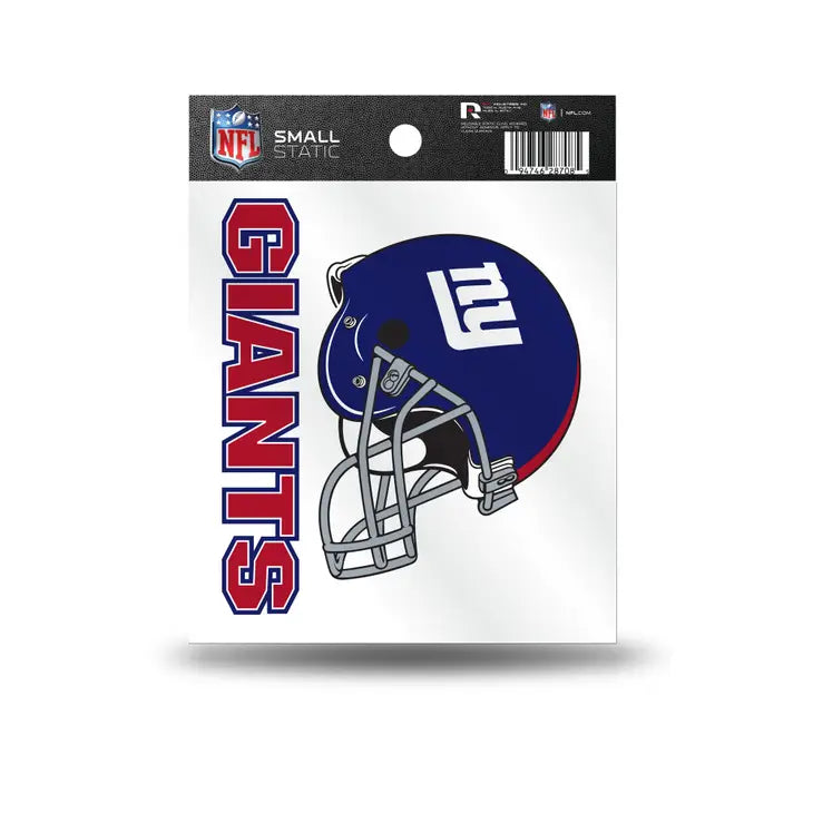 NFL New York Giants Small Static Cling Decal