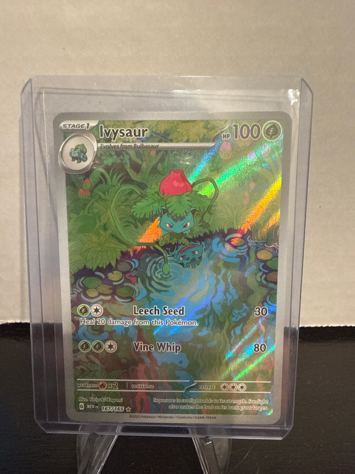 Pokémon TCG 2023 Ivysaur Scarlet & Violet 151 Full Art Rare, 167/165