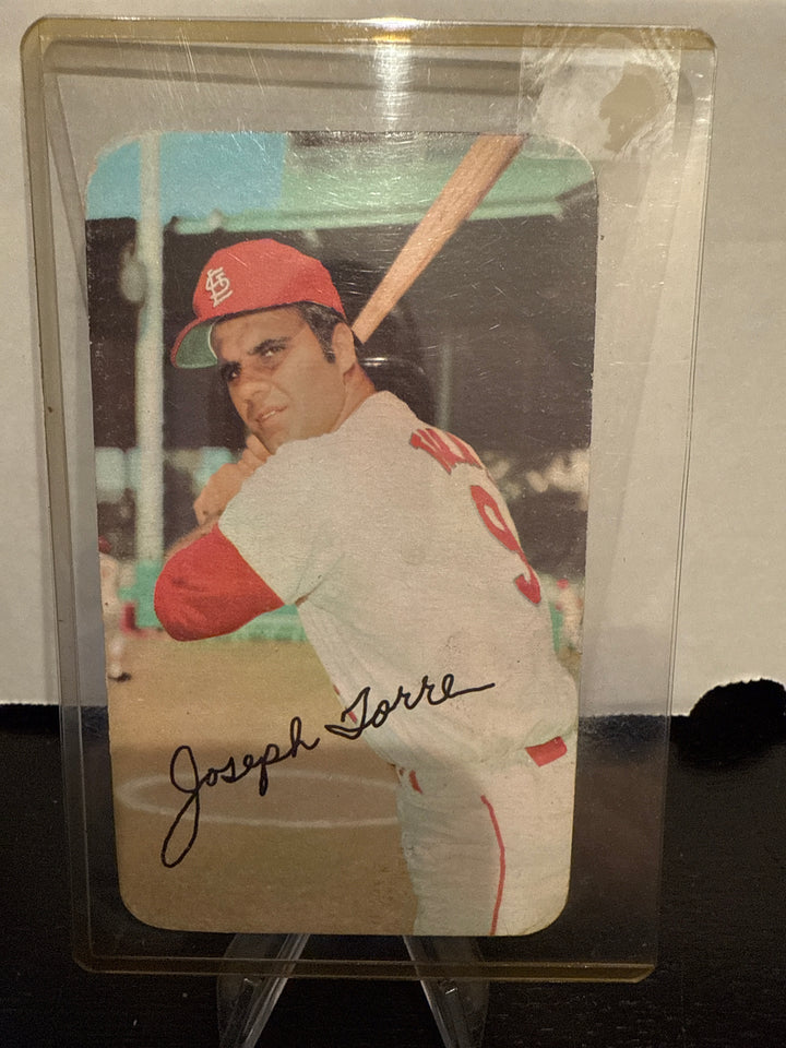 Joe Torre 1971 Topps Super Set Break