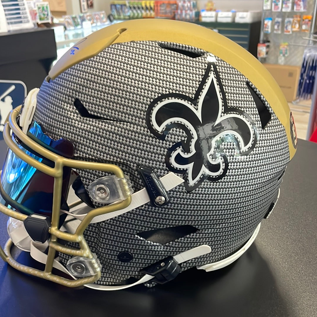 Full-Size Authentic New Orleans Saints Michael Thomas Autographed Hydro Speed Flex Helmet