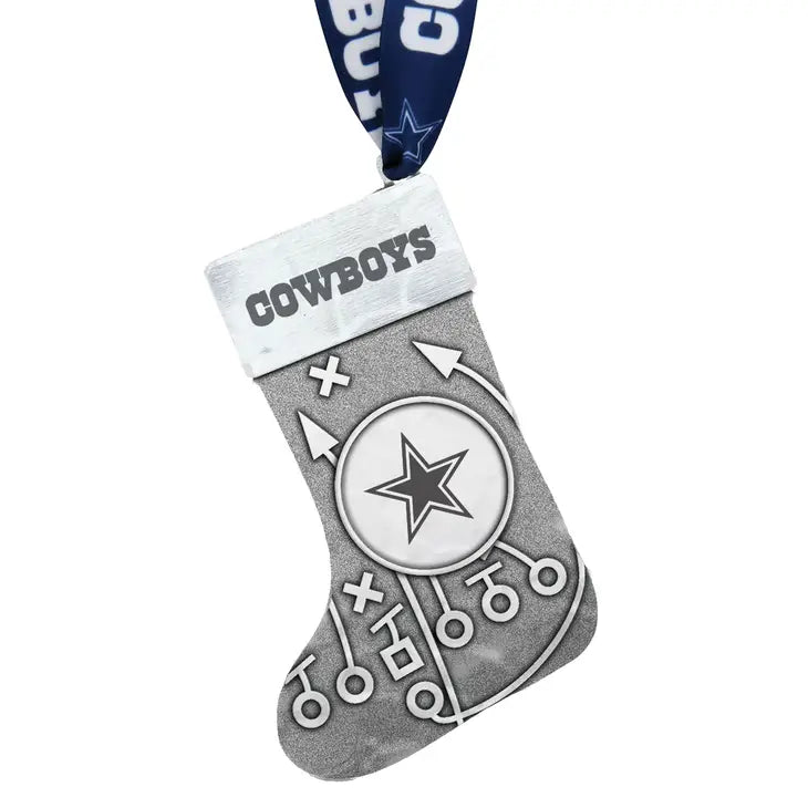 Dallas Cowboys Playbook Stocking Ornament