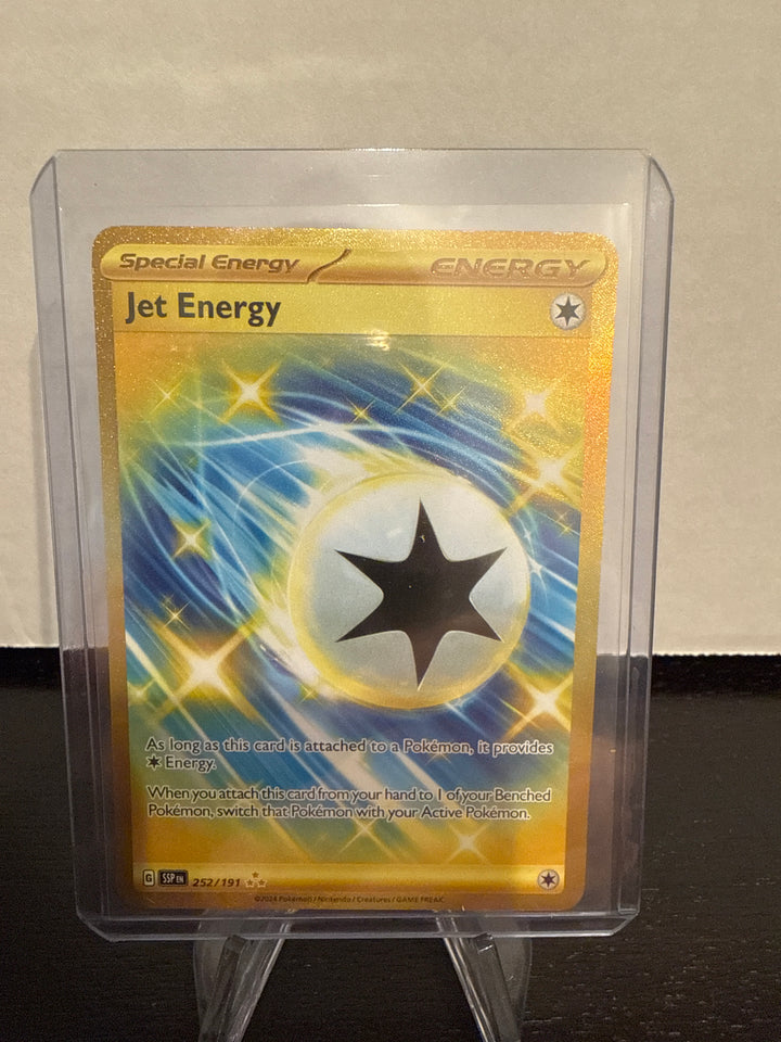 Pokémon TCG 2024 Jet Energy Surging Sparks Hyper Rare, 252/191