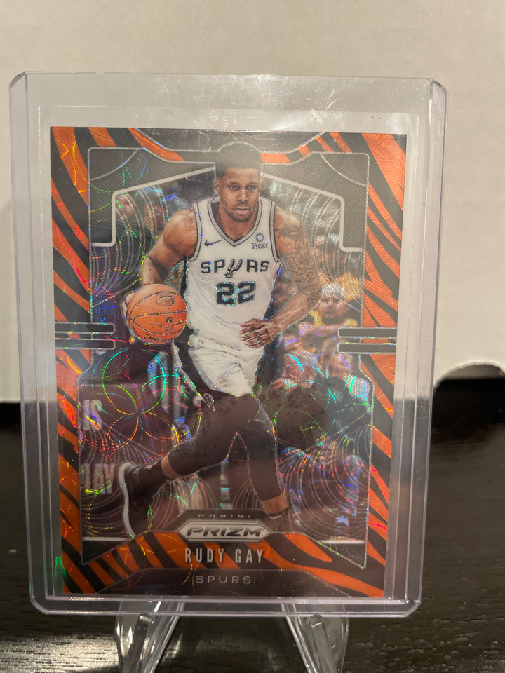 Rudy Gay 2019-2020 Panini Prizm SSP Tiger Prizm