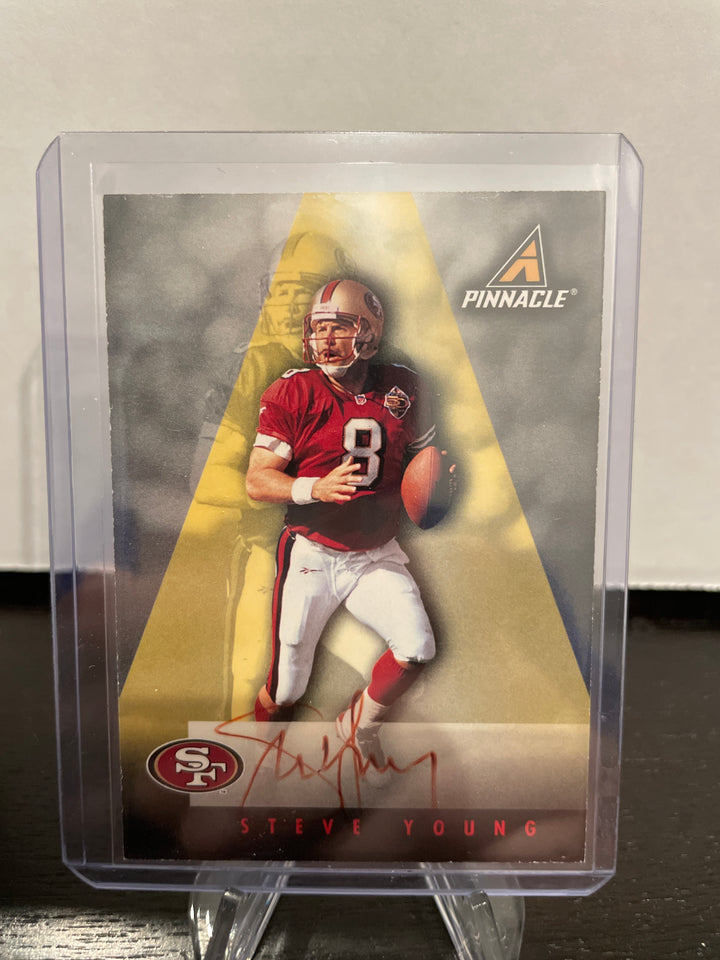 Steve Young 1997 Pinnacle Auto