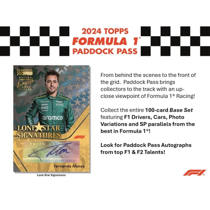 2024 Topps Formula 1 Paddock Pass Blaster Box