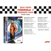 2024 Topps Formula 1 Paddock Pass Blaster Box