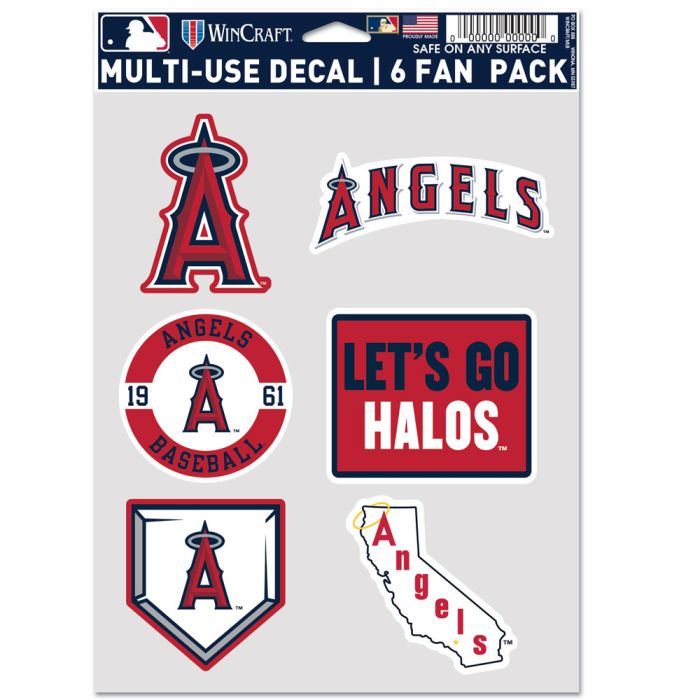 Los Angeles Angels Multi Use Decal Fan Set