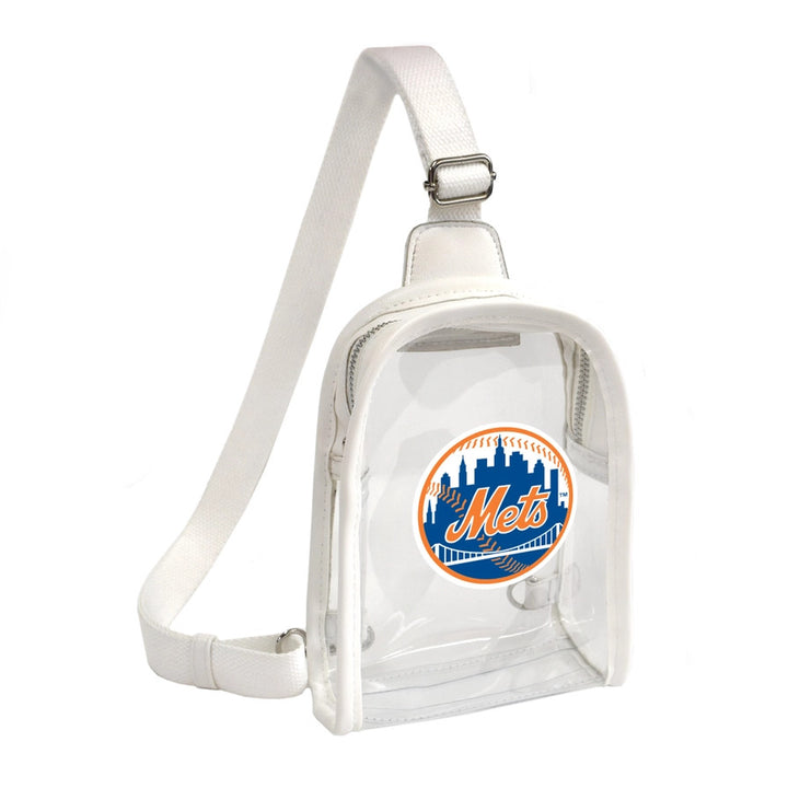 MLB New York Mets Clear Sling Bag