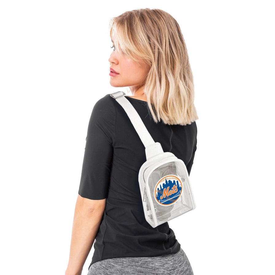 MLB New York Mets Clear Sling Bag