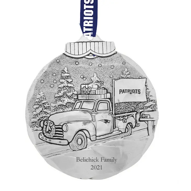 New England Patriots Tailgating Ornament