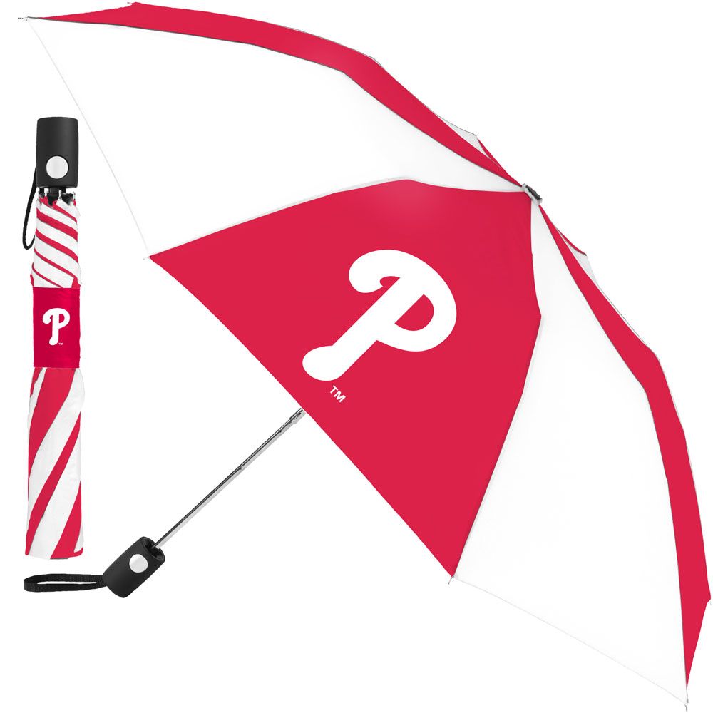 Philadelphia Phillies "P" Logo Auto-Folding Umbrella