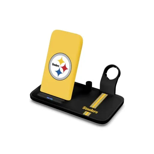 Pittsburgh Steelers 4-in-1 Charging Station