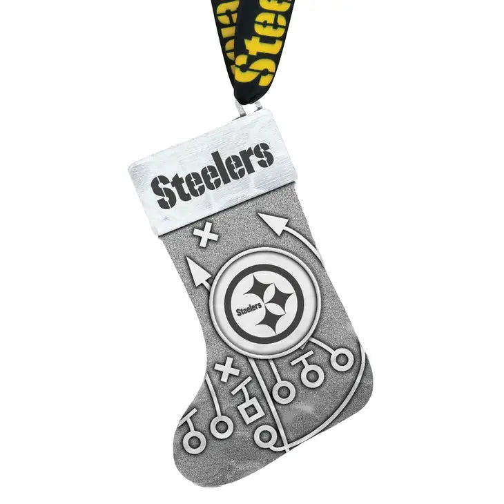 Pittsburgh Steelers Playbook Stocking Ornament