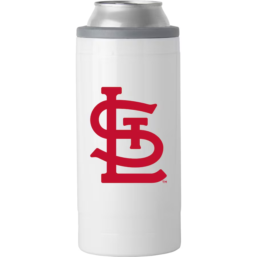 St. Louis Cardinals 12oz Slim Can Powder Coat Coolie