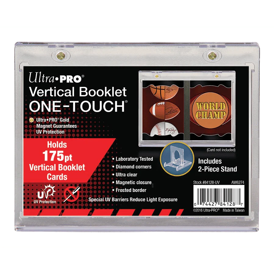 Ultra Pro 175 Point Vertical Booklet One Touch Magnetic Card Holder