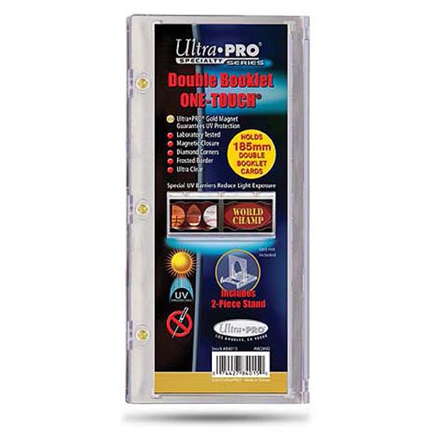 Ultra Pro 185 Point Double Booklet One Touch Magnetic Card Holder